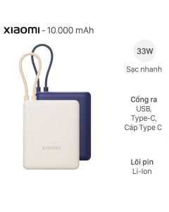Xiaomi 33W PB1033MI kèm Cáp Type C